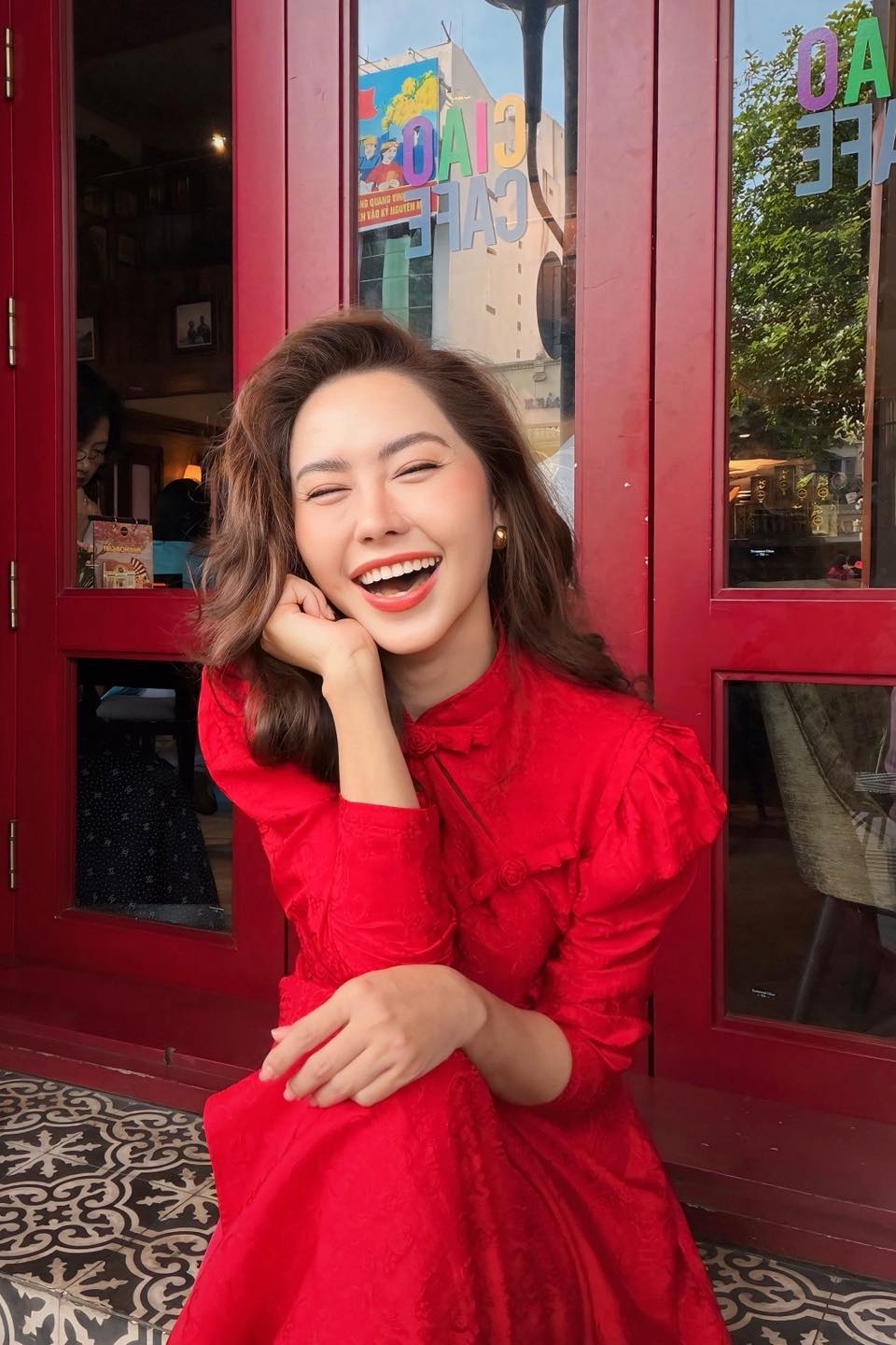 Bức ảnh chụp cận sau ca can thiệp 