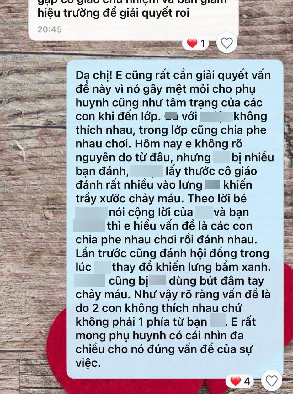 M&agrave;n tranh luận gay gắt giữa 2 phụ huynh: "Đ&ocirc;i l&uacute;c m&igrave;nh hiền, m&igrave;nh im lặng người ta tưởng m&igrave;nh ngốc"- Ảnh 2.