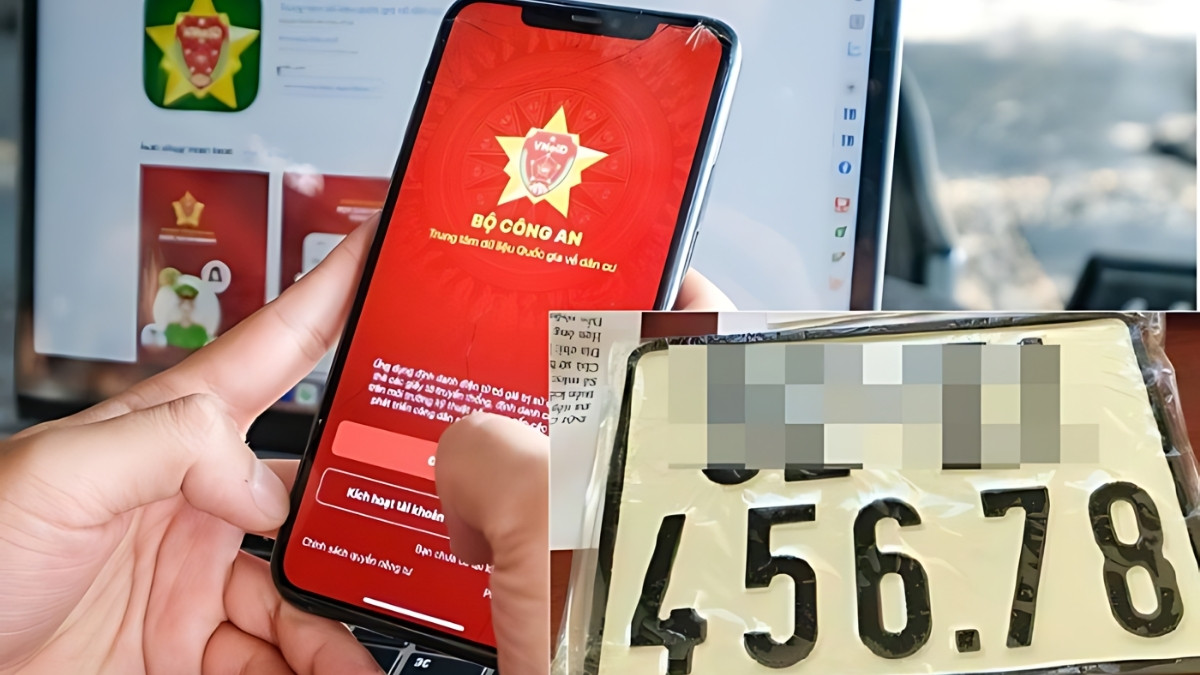 Hướng dẫn bấm biển số xe online qua VNeID: Nhận biển tại nh&agrave;, kh&ocirc;ng cần xếp h&agrave;ng- Ảnh 1.