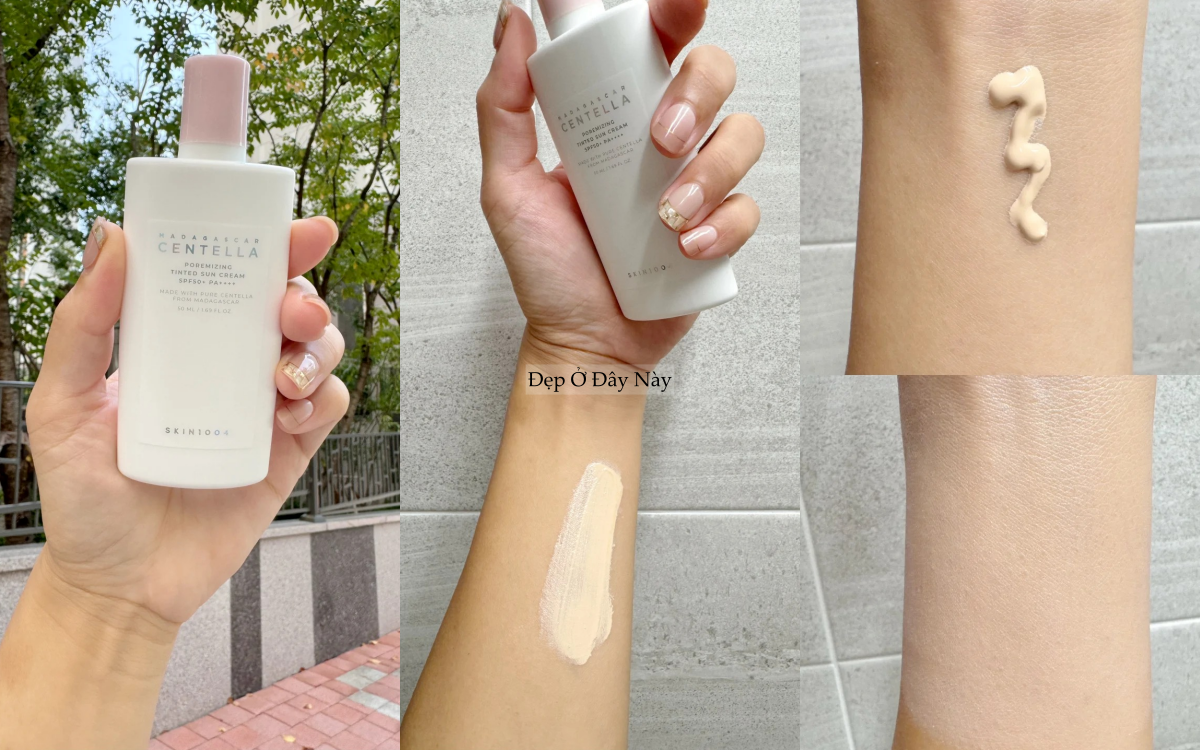 Da đẹp ngay sau khi thoa: 5 kem chống nắng n&acirc;ng t&ocirc;ng đều m&agrave;u m&agrave; kh&ocirc;ng bết d&iacute;nh, b&oacute;ng nhờn- Ảnh 3.