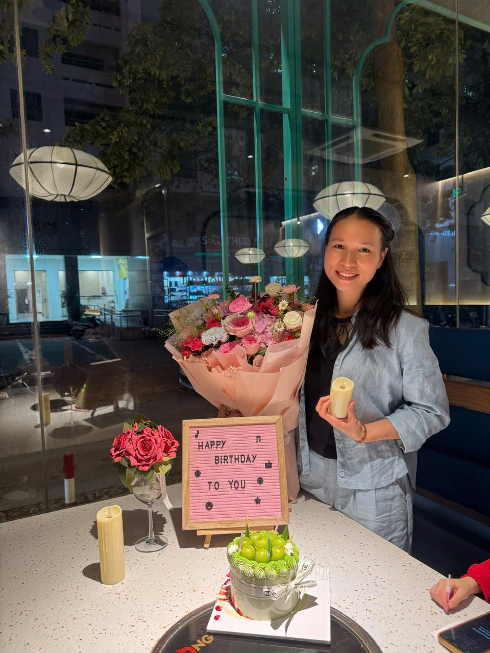 Từ cơ thể yếu ớt, nặng 41kg, người phụ nữ dần khỏe mạnh v&agrave; nhuận sắc: 