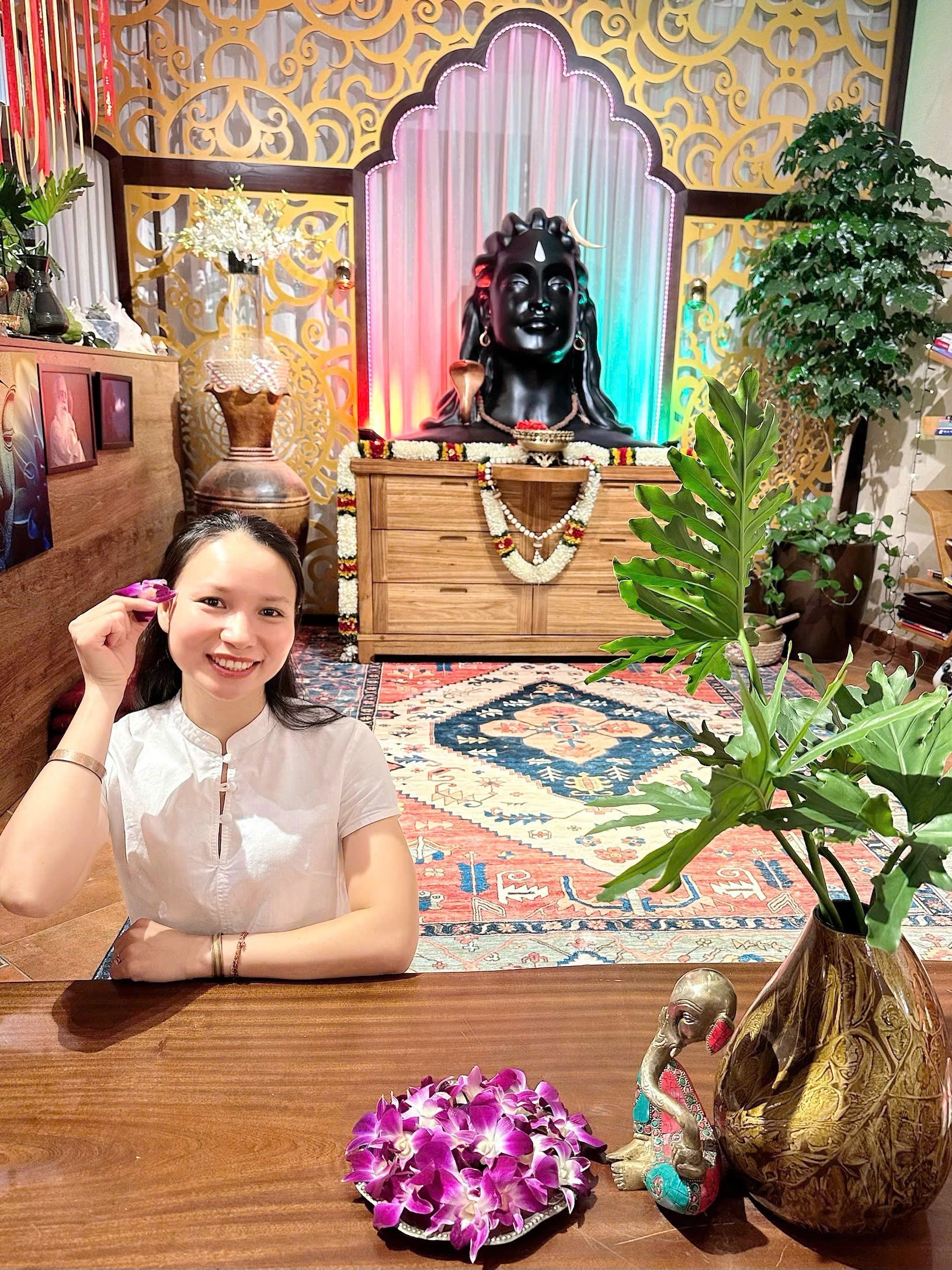 Từ cơ thể yếu ớt, nặng 41kg, người phụ nữ dần khỏe mạnh v&agrave; nhuận sắc: 