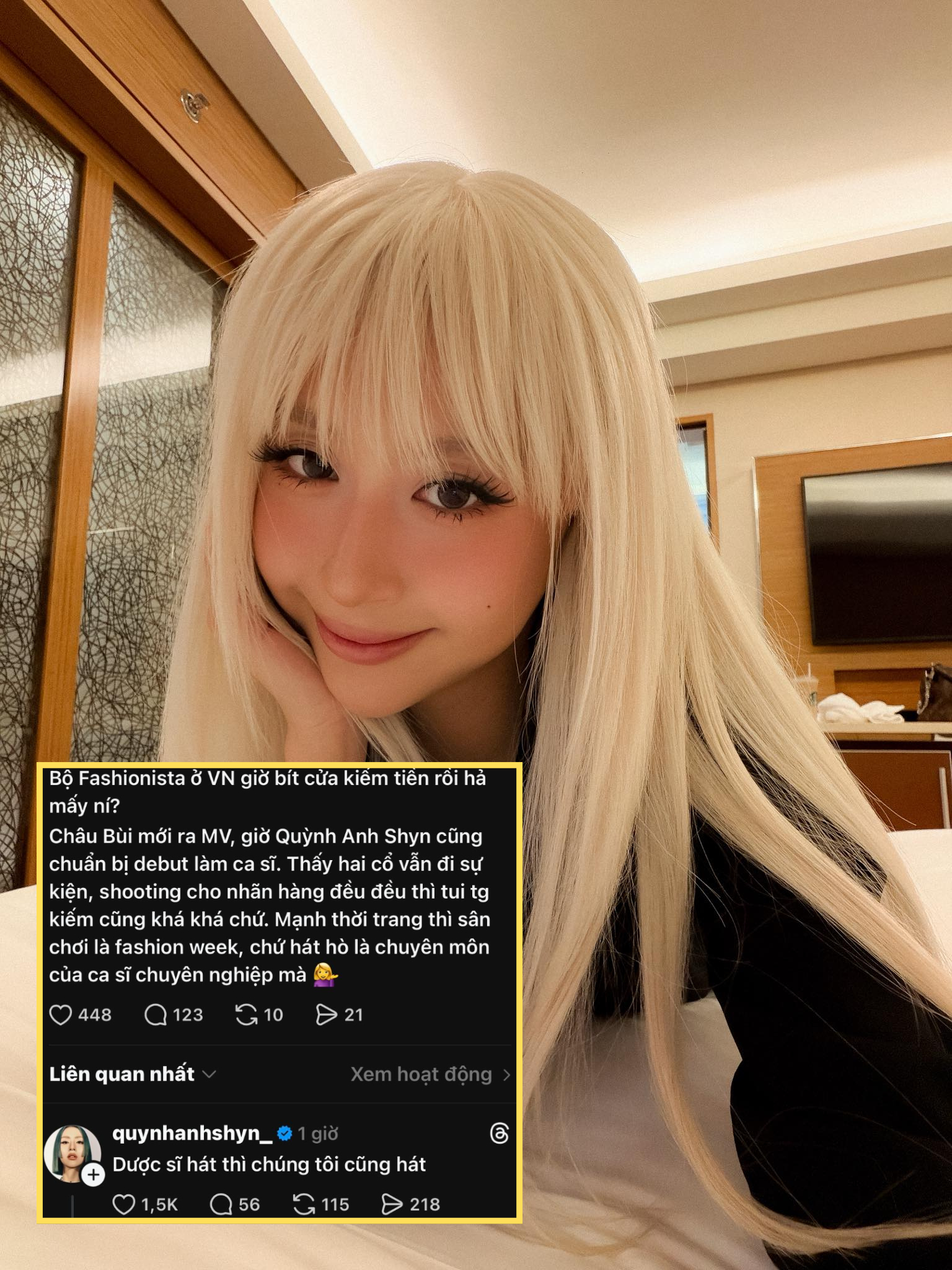 Dược sĩ Tiến h&aacute;t được khen hay hơn H&ugrave;ng Huỳnh, Quỳnh Anh Shyn tuy&ecirc;n bố "Dược sĩ h&aacute;t th&igrave; ch&uacute;ng t&ocirc;i cũng h&aacute;t"- Ảnh 6.