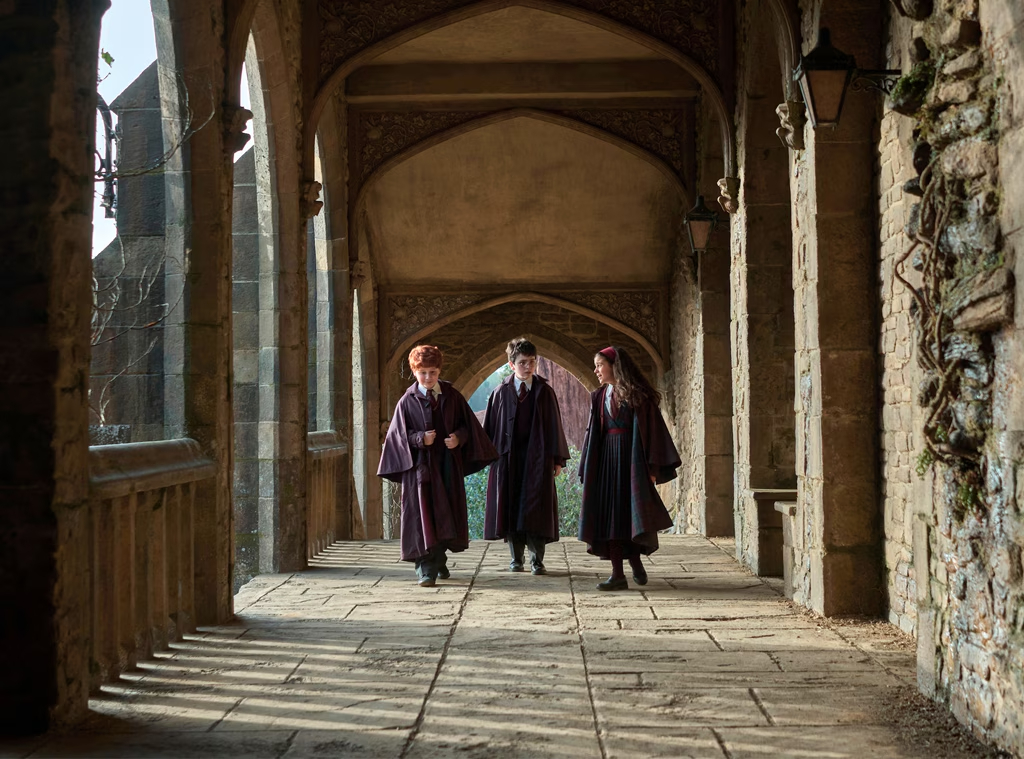 Sốc visual bộ ba Harry Potter bản truyền h&igrave;nh: Hermione giống nguy&ecirc;n t&aacute;c đến từng chiếc răng, ai được cả thế giới lao v&agrave;o khen?- Ảnh 1.