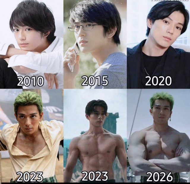 Từ Zoro "ngực bự" của Mackenyu đến ảo vọng cơ bắp đ&agrave;n &ocirc;ng do Hollywood th&ecirc;u dệt- Ảnh 6.