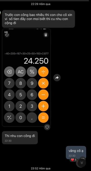 Mẹ bạn trai đ&iacute;ch th&acirc;n đ&ograve;i "t&igrave;nh ph&iacute;" sau chia tay, đoạn tin nhắn kh&ocirc;ng thể tin nổi khiến nhiều người "s&ocirc;i sục"- Ảnh 2.