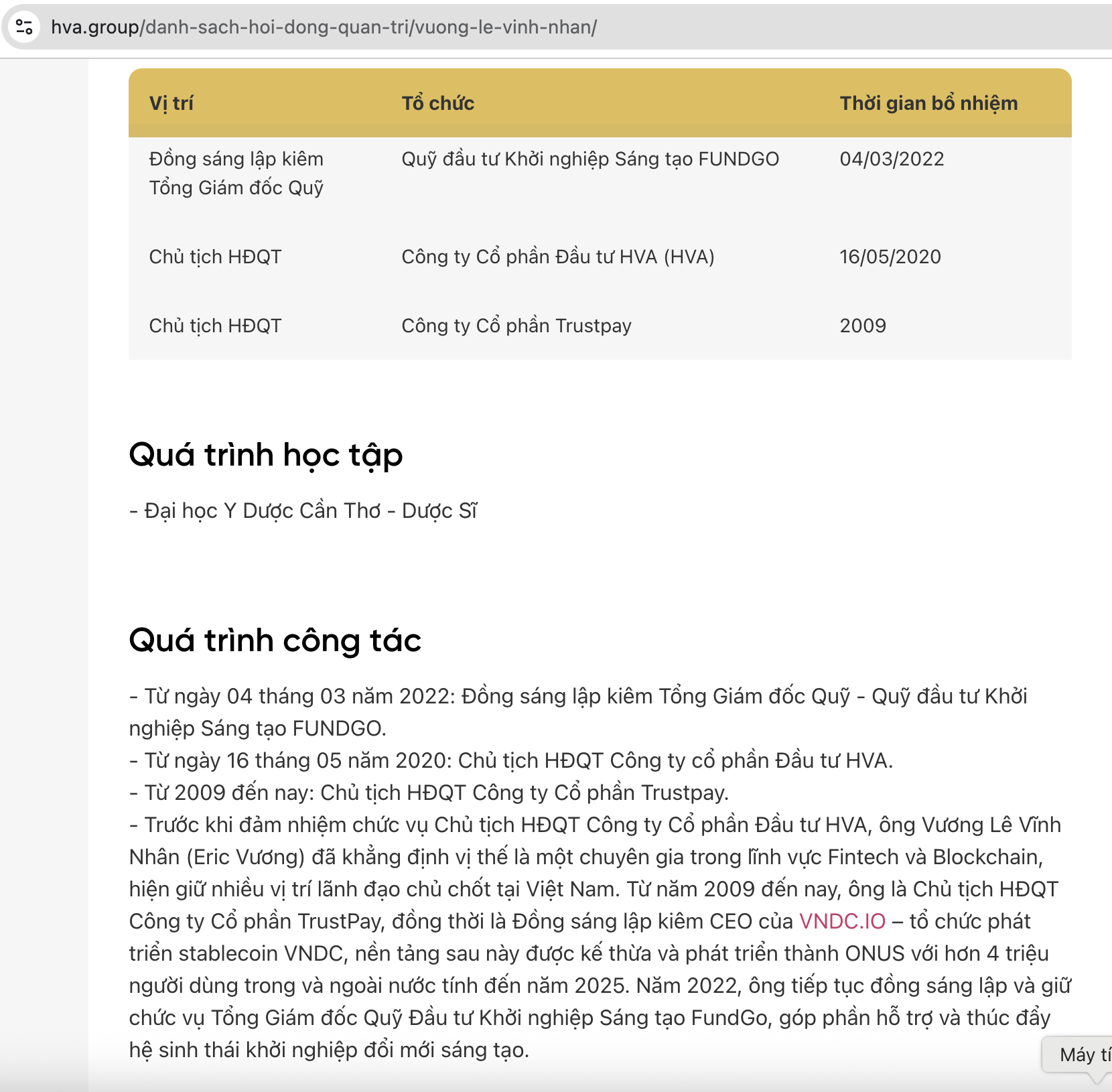 Điều ít ai ngờ về ông Vương Lê Vĩnh Nhân - nhà sáng lập sàn tiền số ONUS vừa bị bắt- Ảnh 2. img