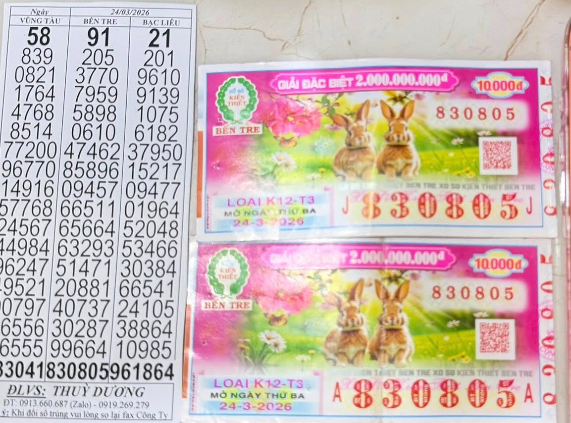 Mua v&eacute; s&aacute;t giờ xổ, 2 người ở TPHCM tr&uacute;ng giải độc đắc xổ số miền Nam- Ảnh 1.