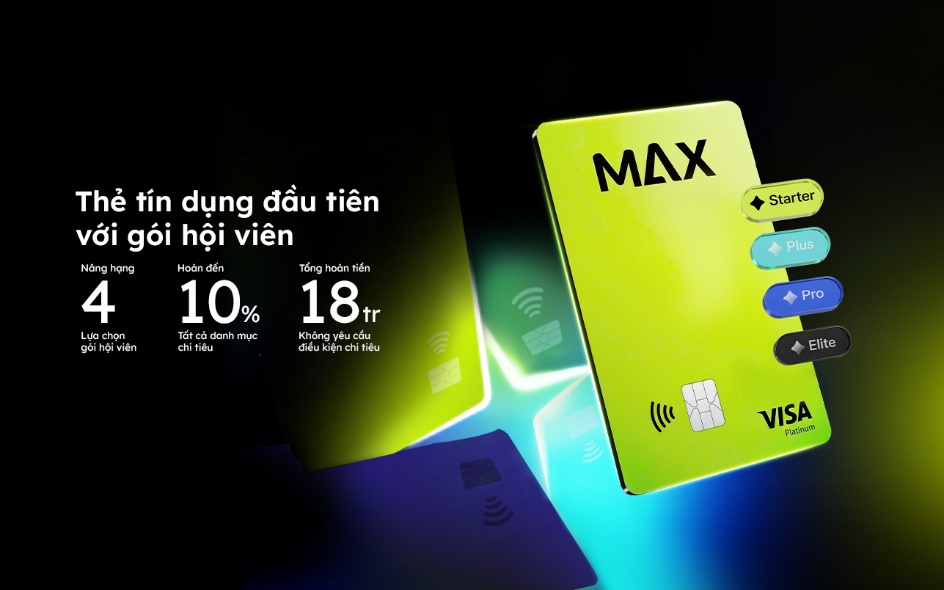 VIB lần đầu ra mắt Max Card - thẻ tín dụng với gói hội viên, hoàn đến 18 triệu/năm- Ảnh 3. VIB lần đầu ra mắt Max Card - thẻ tín dụng với gói hội viên, hoàn đến 18 triệu/năm- Ảnh 3.