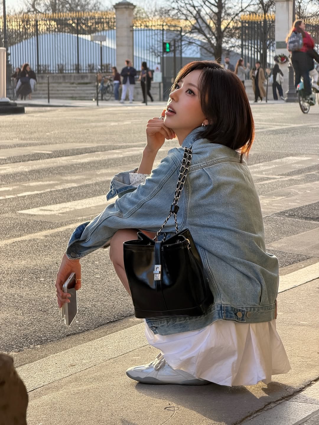 Mỹ nữ 2k ở Địa Ngục Độc Th&acirc;n: Mặt nhỏ như quả trứng, nhận cơn mưa lời khen v&igrave; mặc đẹp- Ảnh 7.