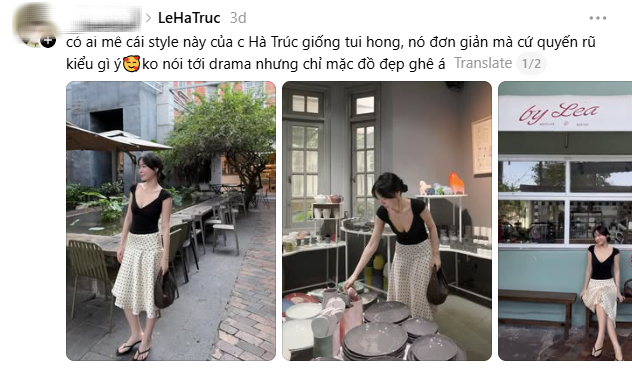 L&ecirc; H&agrave; Tr&uacute;c tr&ecirc;n Threads: Tranh c&atilde;i chưa dứt, nhưng style th&igrave; vẫn được "duyệt" đều- Ảnh 1.