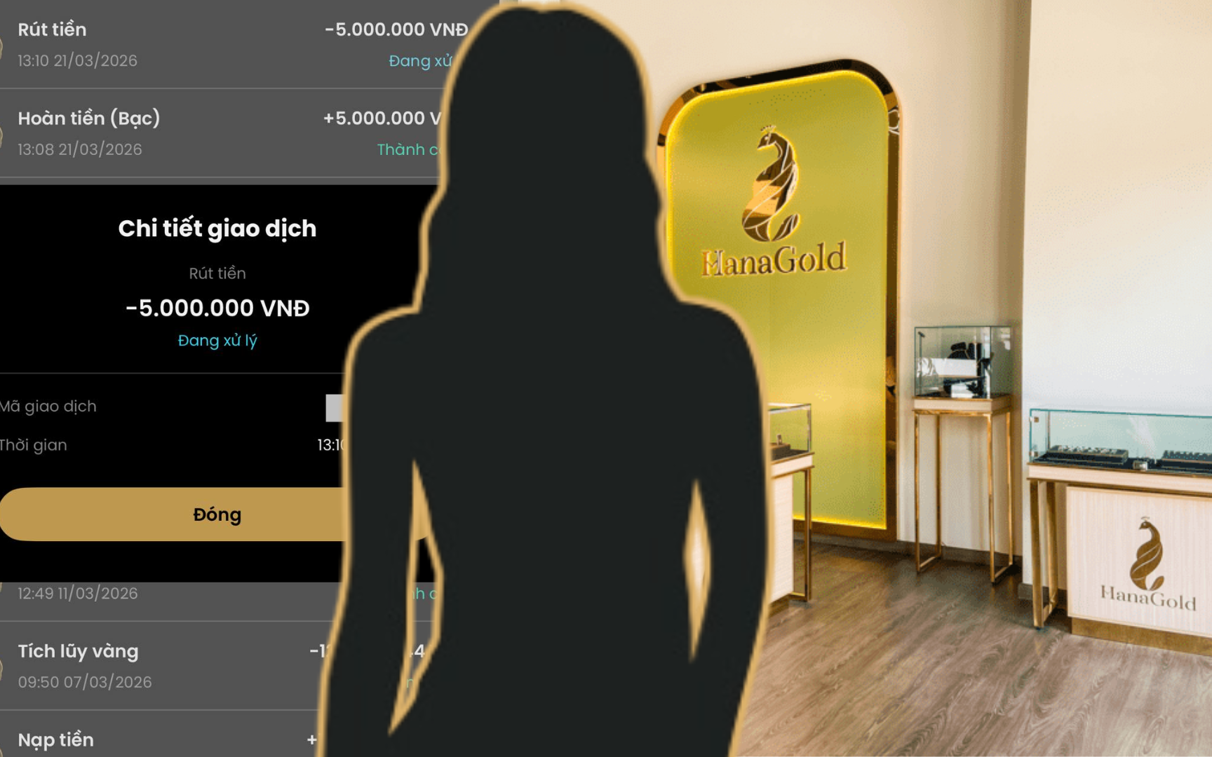 Nộp gần 150 triệu v&agrave;o app HanaGold rồi nghe tin CEO bị khởi tố, kh&aacute;ch h&agrave;ng: Giờ r&uacute;t 5 triệu c&ograve;n chưa xong, t&ocirc;i vẫn giấu gia đ&igrave;nh