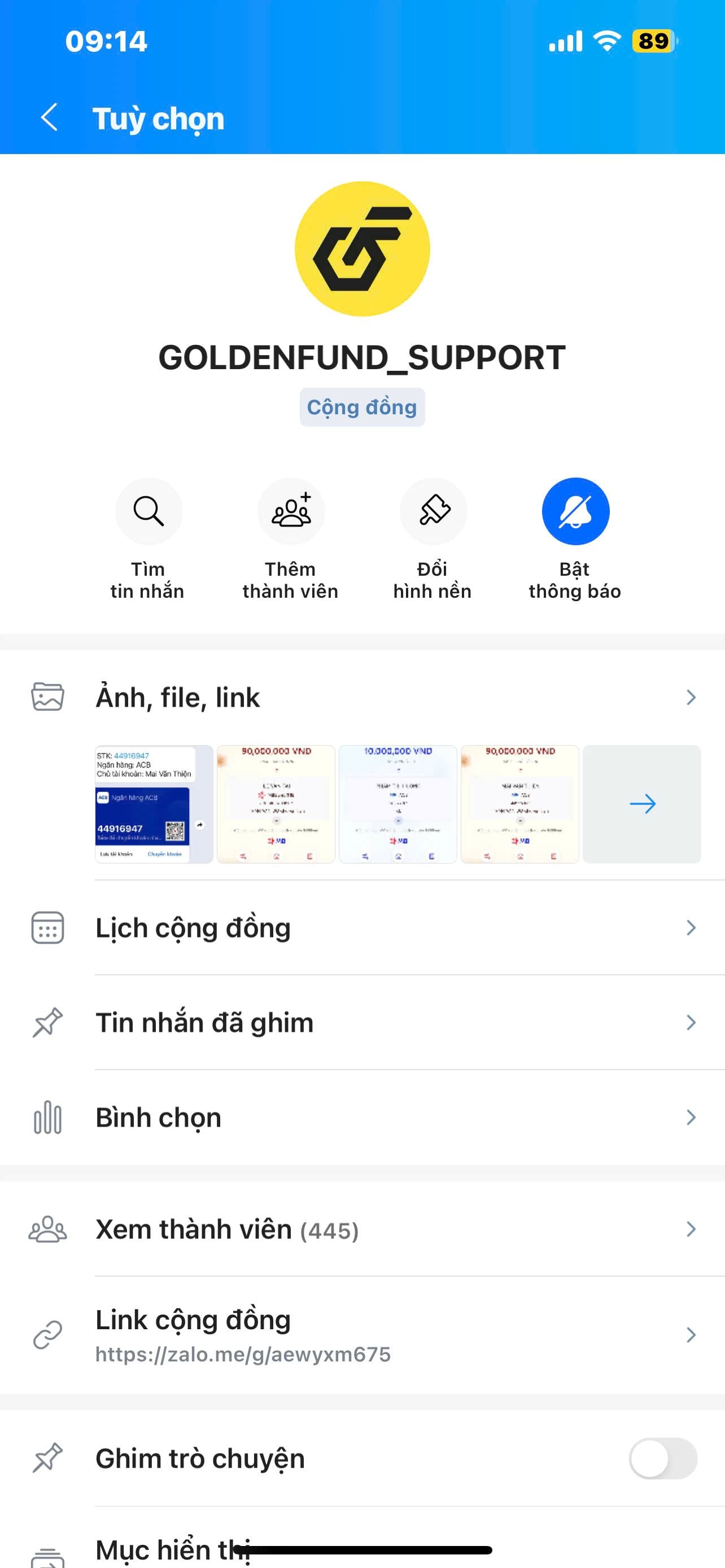 Nền tảng mua b&aacute;n v&agrave;ng Golden Fund: Trụ sở đ&oacute;ng cửa, hệ thống t&ecirc; liệt- Ảnh 8.