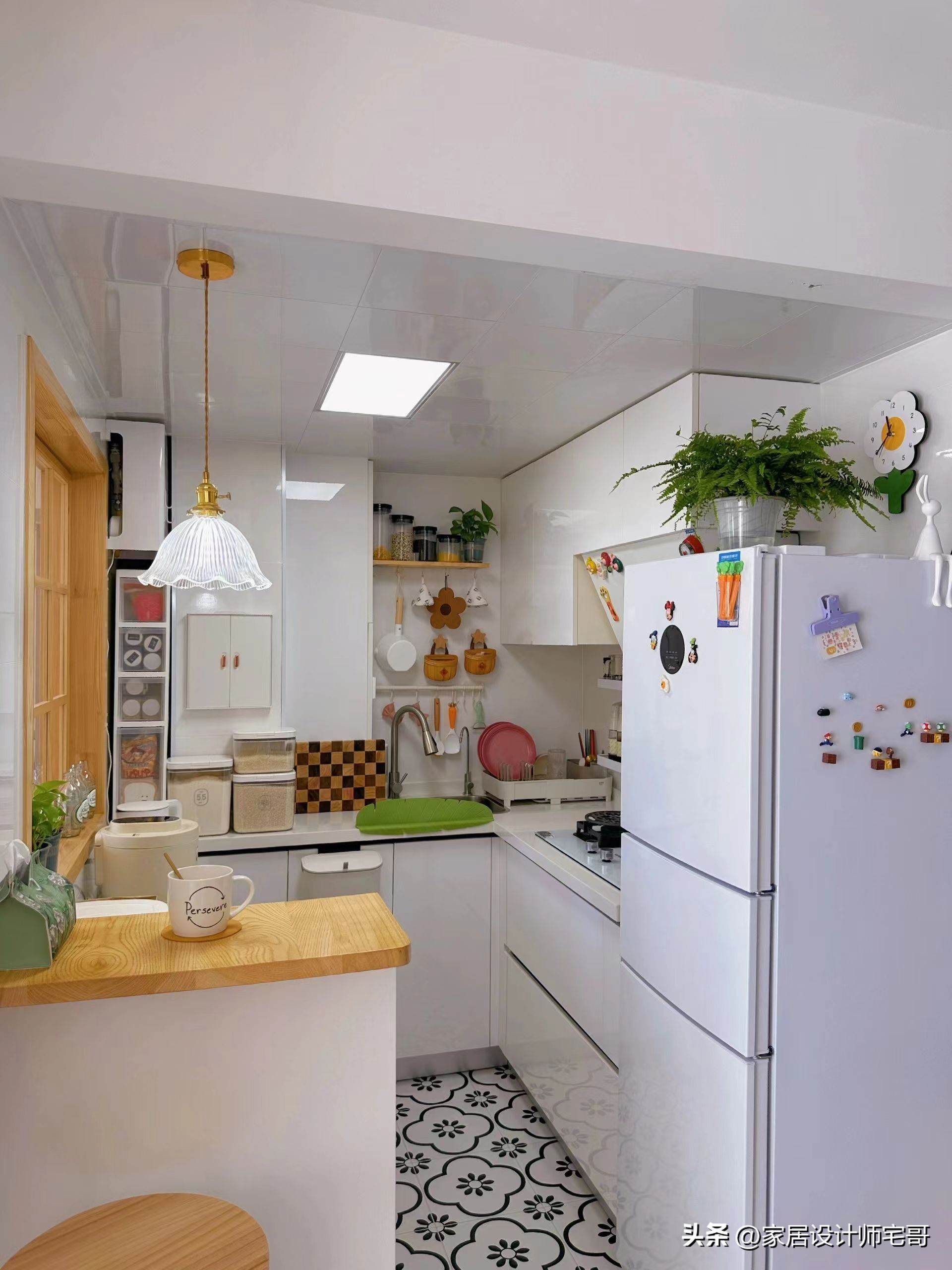 46m&sup2; vẫn đủ 2 ph&ograve;ng ngủ: Căn bếp 4m&sup2; nhỏ x&iacute;u nhưng khiến h&agrave;ng ngh&igrave;n người phải xem lại c&aacute;ch bố tr&iacute; nh&agrave;- Ảnh 5.