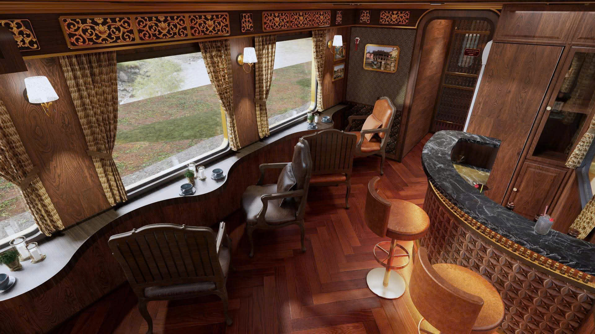 Chuyến t&agrave;u &lsquo;xịn như kh&aacute;ch sạn 5 sao&rsquo; mới nhất ở Việt Nam: Đi qua vịnh biển đẹp top 1 thế giới, gi&aacute; chưa đến 200.000 đồng/người- Ảnh 6.