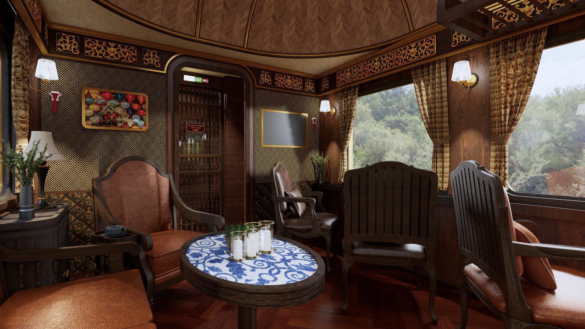 Chuyến t&agrave;u &lsquo;xịn như kh&aacute;ch sạn 5 sao&rsquo; mới nhất ở Việt Nam: Đi qua vịnh biển đẹp top 1 thế giới, gi&aacute; chưa đến 200.000 đồng/người- Ảnh 5.