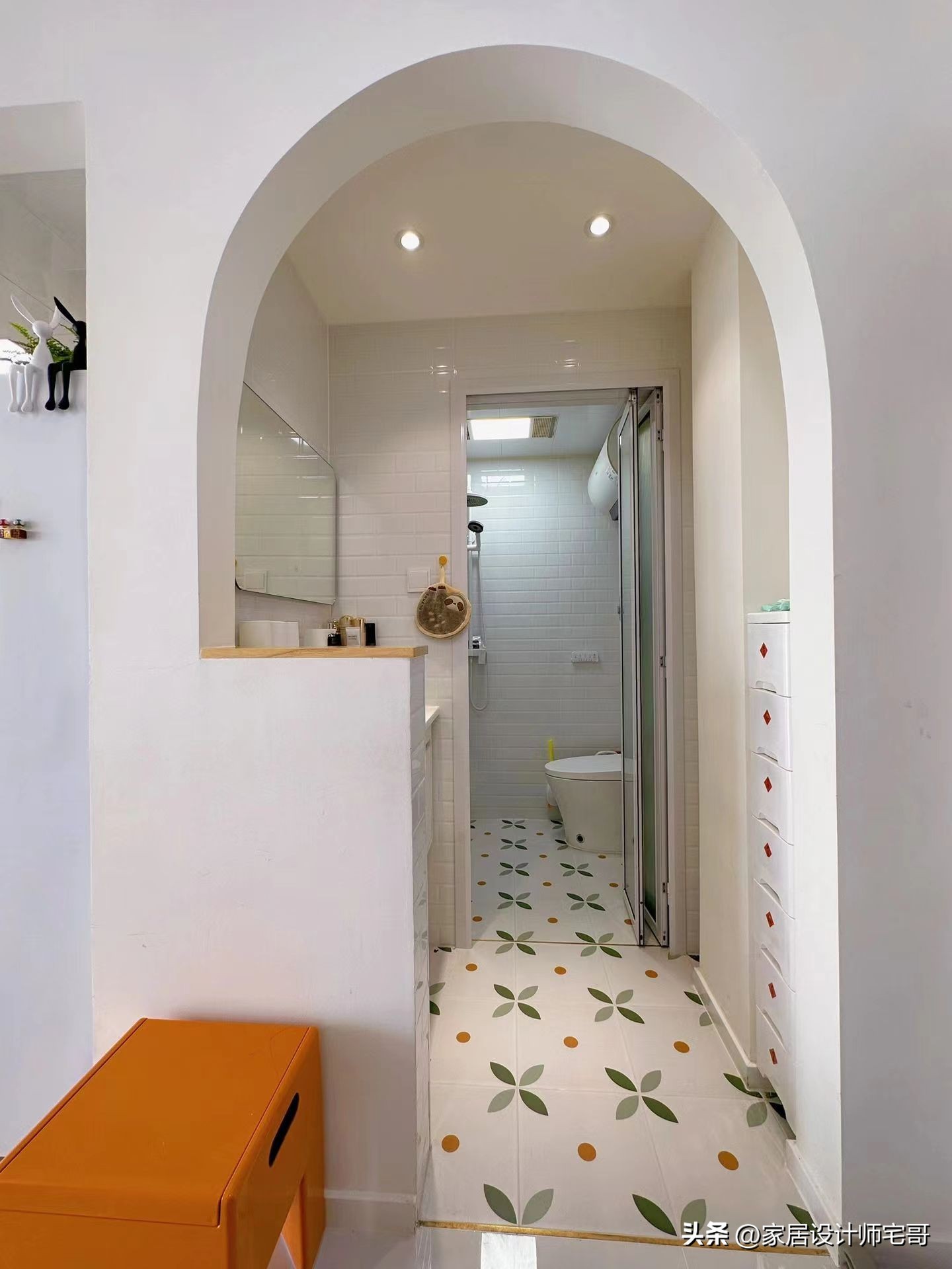 46m&sup2; vẫn đủ 2 ph&ograve;ng ngủ: Căn bếp 4m&sup2; nhỏ x&iacute;u nhưng khiến h&agrave;ng ngh&igrave;n người phải xem lại c&aacute;ch bố tr&iacute; nh&agrave;- Ảnh 7.