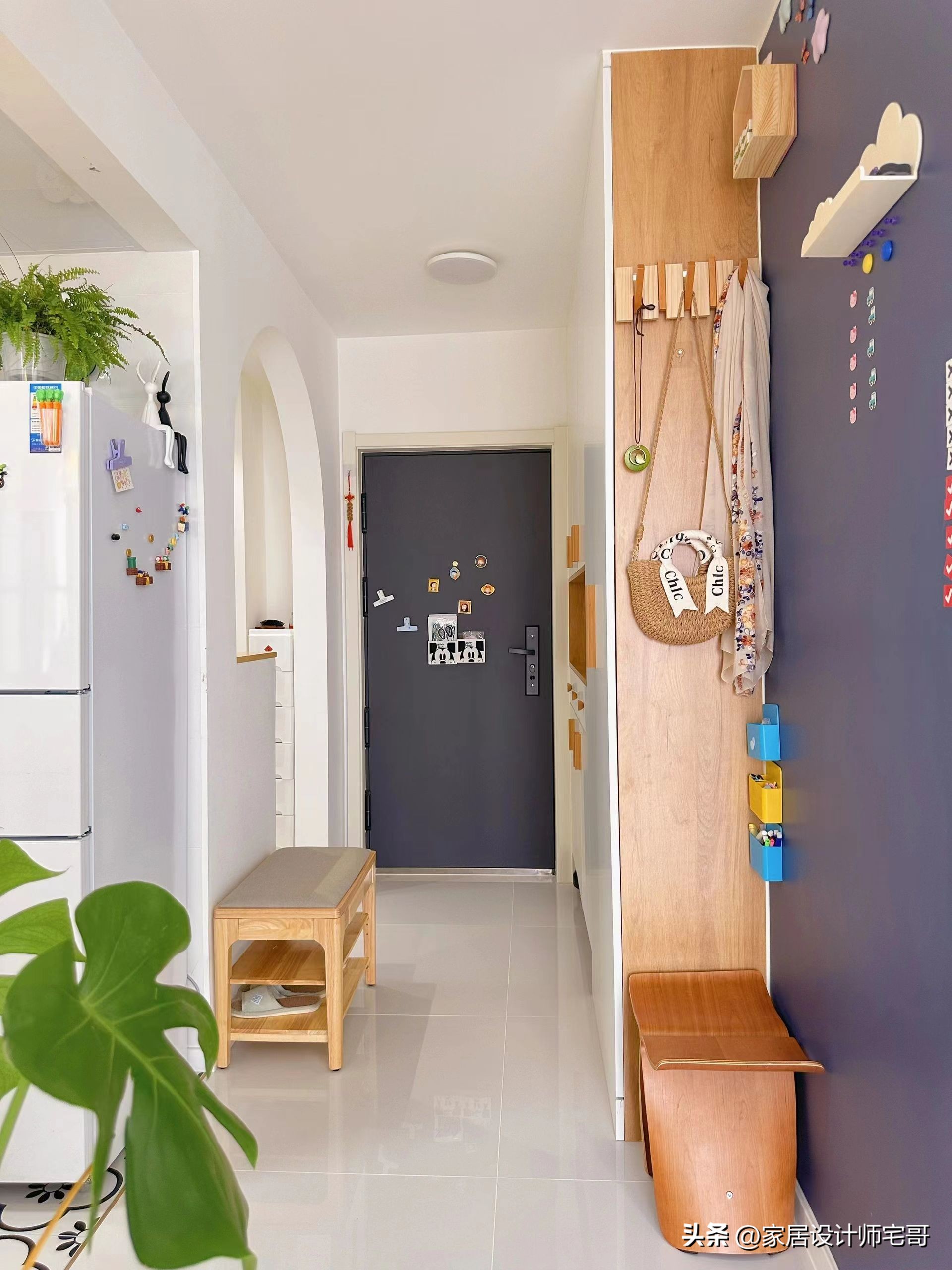 46m&sup2; vẫn đủ 2 ph&ograve;ng ngủ: Căn bếp 4m&sup2; nhỏ x&iacute;u nhưng khiến h&agrave;ng ngh&igrave;n người phải xem lại c&aacute;ch bố tr&iacute; nh&agrave;- Ảnh 2.