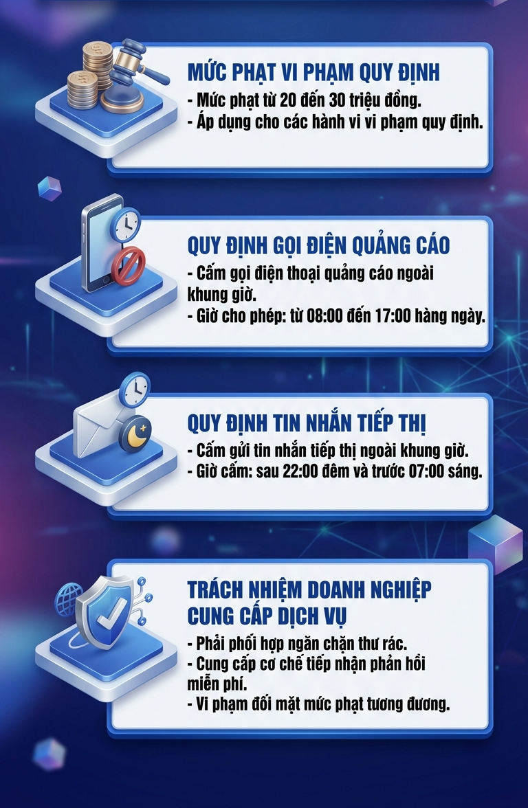 Những ai thường xuy&ecirc;n gọi điện, nhắn tin quảng c&aacute;o ch&uacute; &yacute;: Bộ C&ocirc;ng an sẽ phạt lỗi n&agrave;y tới 80 triệu đồng?- Ảnh 2.