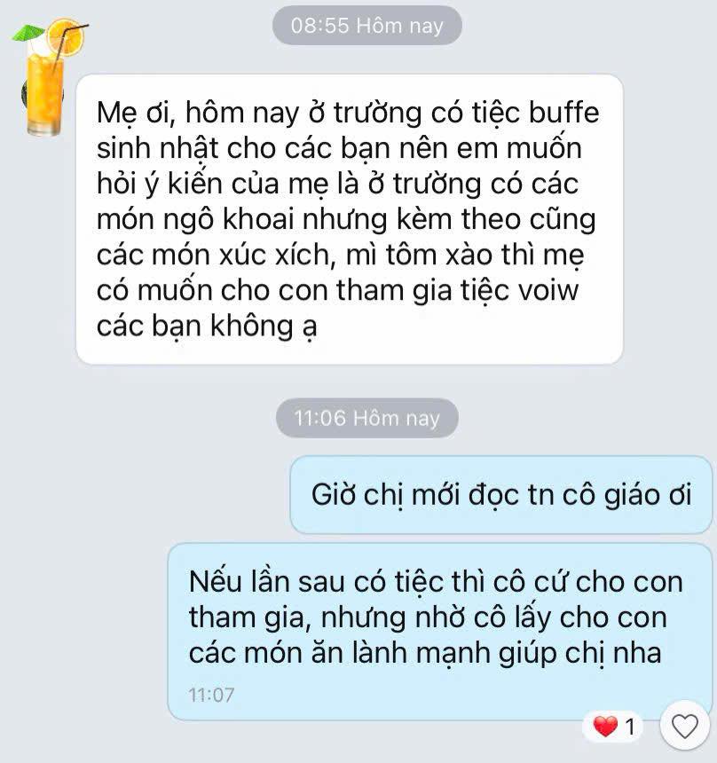 Đoạn tin nhắn với gi&aacute;o vi&ecirc;n đang g&acirc;y tranh c&atilde;i: Chuyện "b&eacute; x&eacute; ra to" hay nhiều người qu&aacute; dễ d&atilde;i với ch&iacute;nh sức khỏe của con m&igrave;nh?- Ảnh 1.