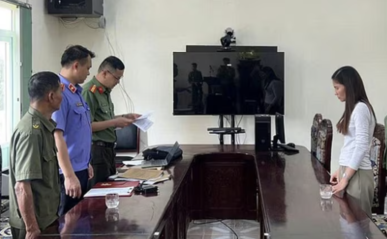 Bắt nữ Giám đốc SN 1986 - Mai Thị Minh- Ảnh 1. Bắt nữ Giám đốc SN 1986 - Mai Thị Minh- Ảnh 1.