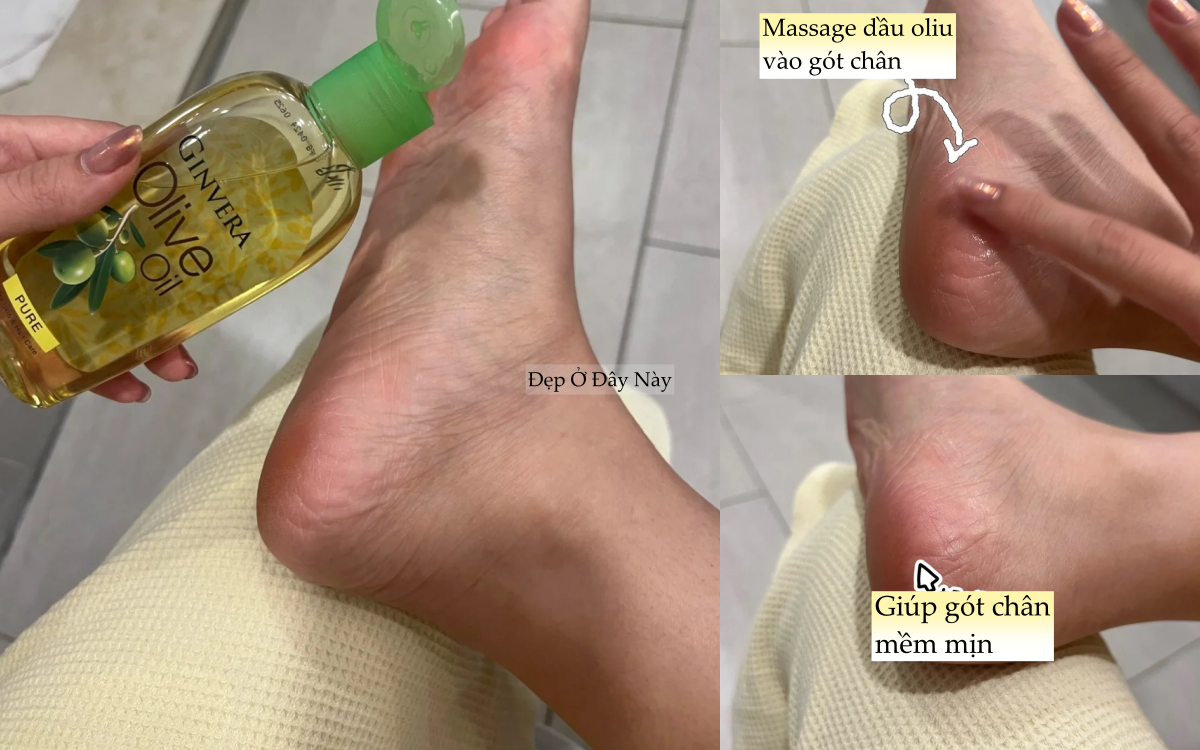 Chỉ với một chai dầu oliu, c&ocirc; n&agrave;ng n&agrave;y chăm da v&agrave; dưỡng t&oacute;c đẹp từ đầu tới ch&acirc;n- Ảnh 4.