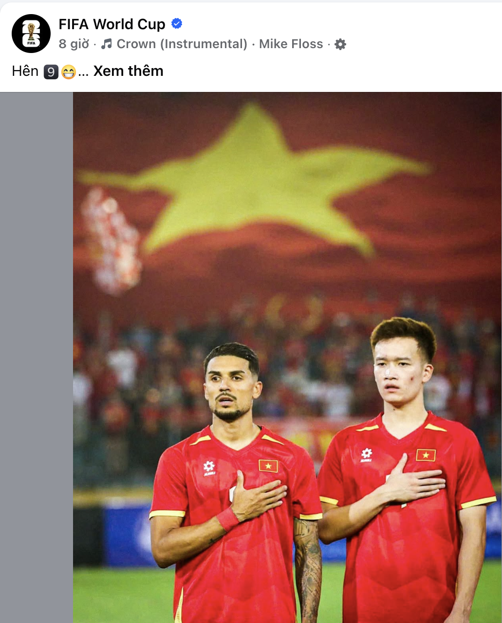 Đỗ Ho&agrave;ng H&ecirc;n g&acirc;y sốt ng&agrave;y ra mắt: "Bắn" tiếng Việt cực đỉnh, "sĩ hết nấc" khi l&ecirc;n thẳng trang chủ FIFA- Ảnh 1.