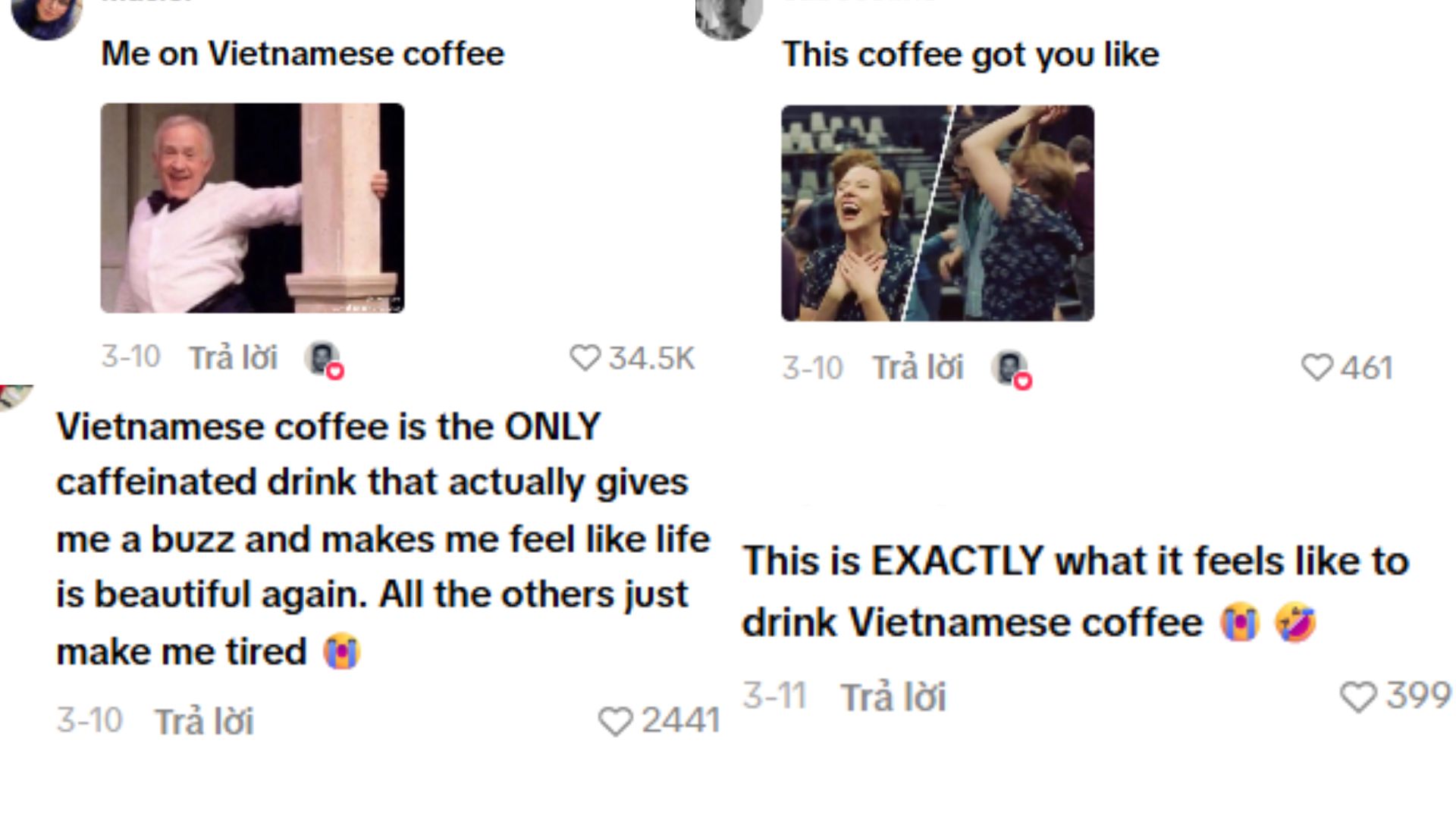 TikToker người Mỹ kh&ocirc;ng thể ngừng cười khi thử 1 loại đồ uống Việt Nam, d&acirc;n mạng: &ldquo;Đừng uống nữa, tr&ocirc;ng bạn như say rồi&rdquo;- Ảnh 5.