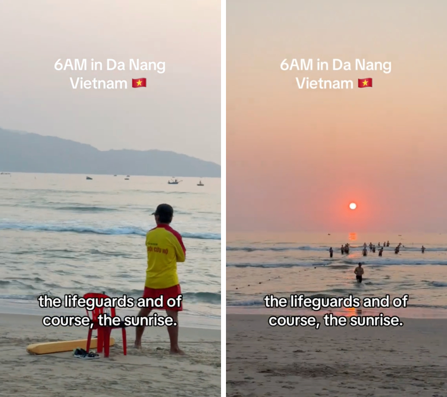 Kh&aacute;ch T&acirc;y sốc trước h&agrave;ng trăm người Việt l&agrave;m h&agrave;nh động lạ l&uacute;c rạng s&aacute;ng- Ảnh 3.