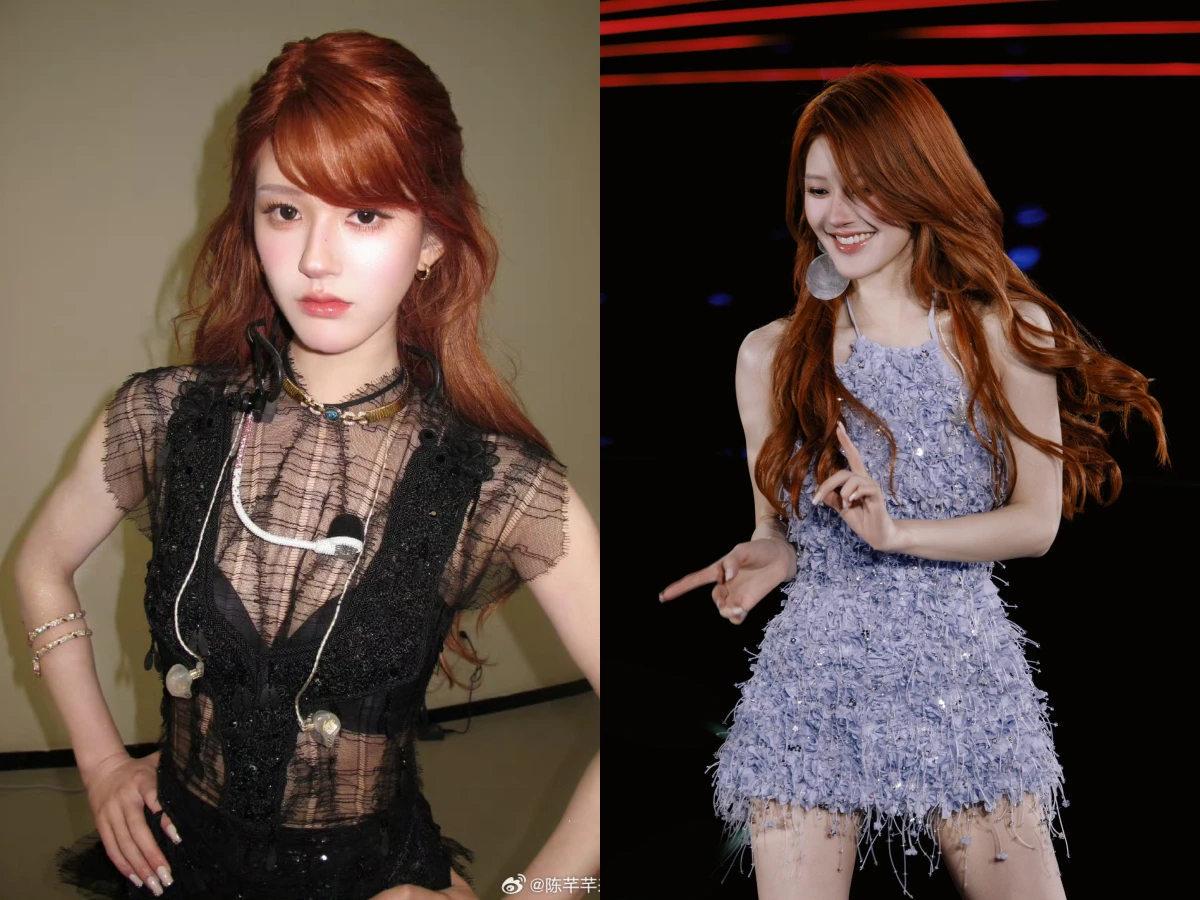 Triệu Lộ Tư xứng danh chiến thần "chơi" t&oacute;c, m&agrave;u t&oacute;c mới khiến mặt s&aacute;ng như gắn filter- Ảnh 2.