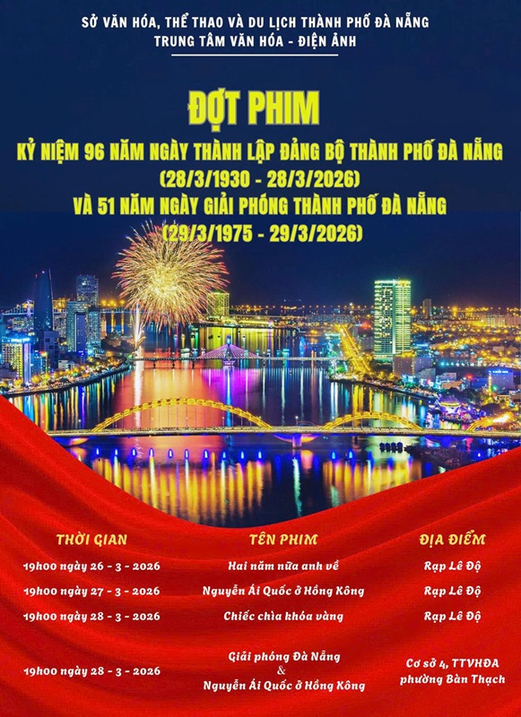 Từ ng&agrave;y 26-29/3, người d&acirc;n v&agrave; du kh&aacute;ch Đ&agrave; Nẵng đ&oacute;n tin cực vui- Ảnh 1.