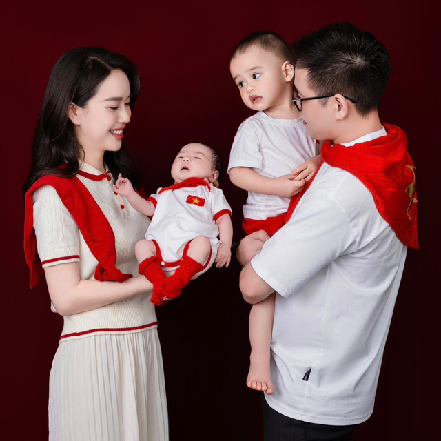 Chọn b&igrave;nh y&ecirc;n b&ecirc;n gia đ&igrave;nh thay v&igrave; h&agrave;o quang Hoa hậu: Nữ MC lấy chồng Tiến sĩ, cuộc sống như ph&uacute; b&agrave; trong dinh thự 9 tầng ở H&agrave; Nội- Ảnh 3.