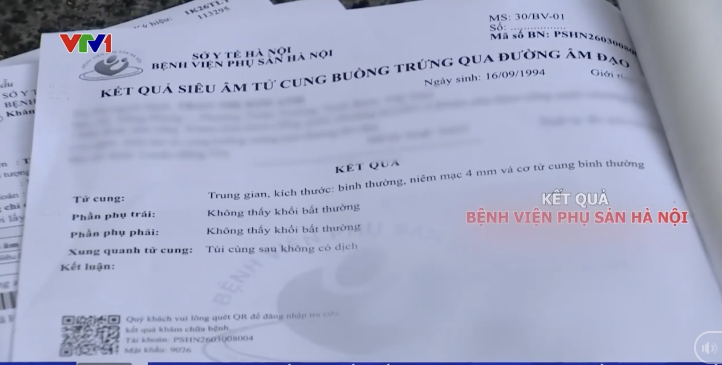 Sự thật kinh hoàng sau quảng cáo "detox phụ khoa" ở Helia: Dọa ung thư, "gợi ý" khách rút tiết kiệm, bán vàng để mua gói điều trị- Ảnh 7. Tuy nhiên, khi đi khám lại tại Bệnh viện Phụ sản Hà Nội thì lại có kết quả hoàn toàn khác
