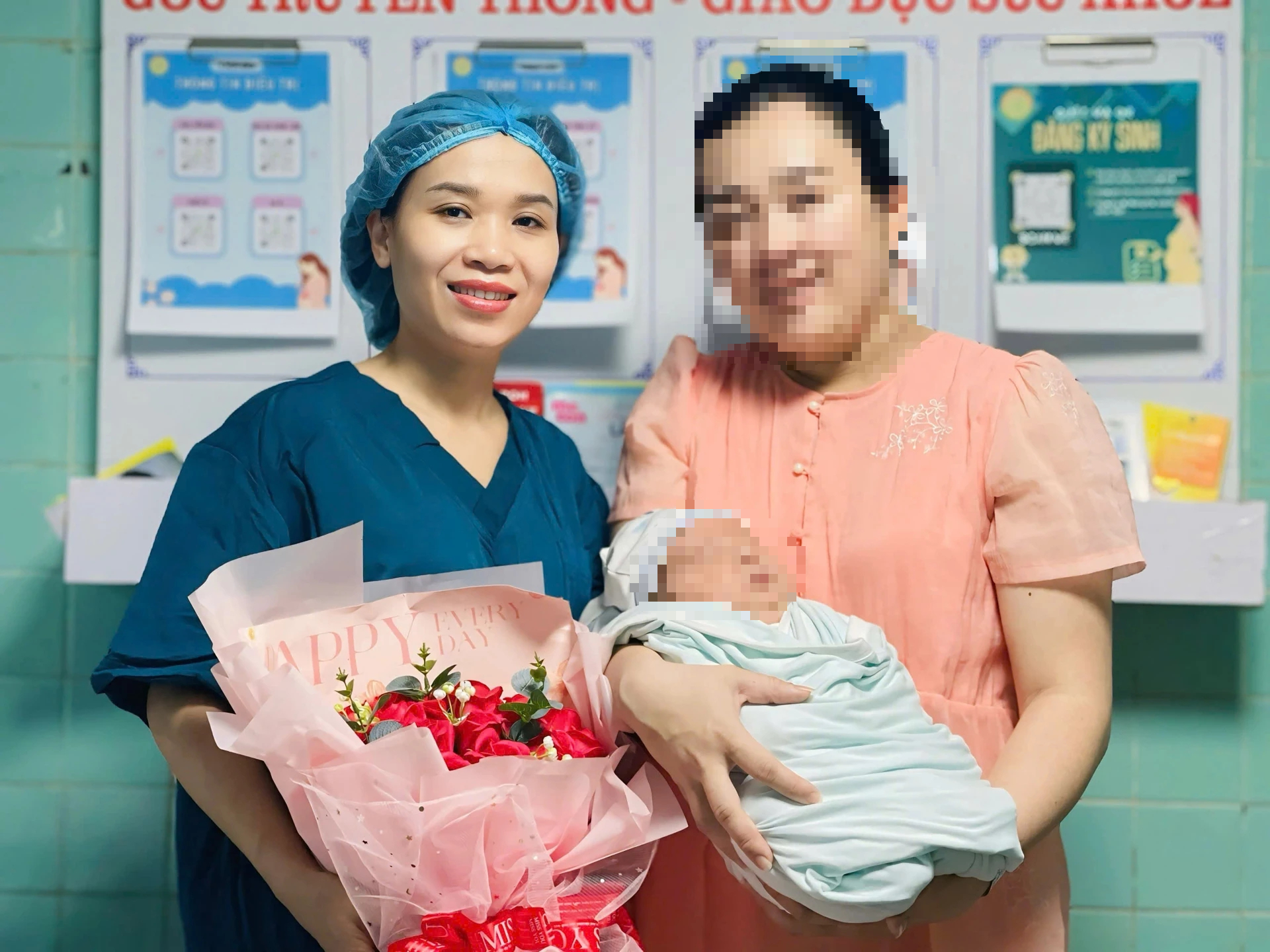 Hy hữu: Bé trai nặng tới 5,1 kg vừa chào đời ở Quảng Trị- Ảnh 1. Hy hữu: Bé trai nặng tới 5,1 kg vừa chào đời ở Quảng Trị- Ảnh 1.