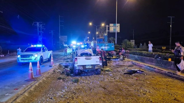 Gặp tai nạn tr&ecirc;n con đường đang sửa chữa, gia đ&igrave;nh 3 người đi &ocirc; t&ocirc; tử vong thương t&acirc;m- Ảnh 2.