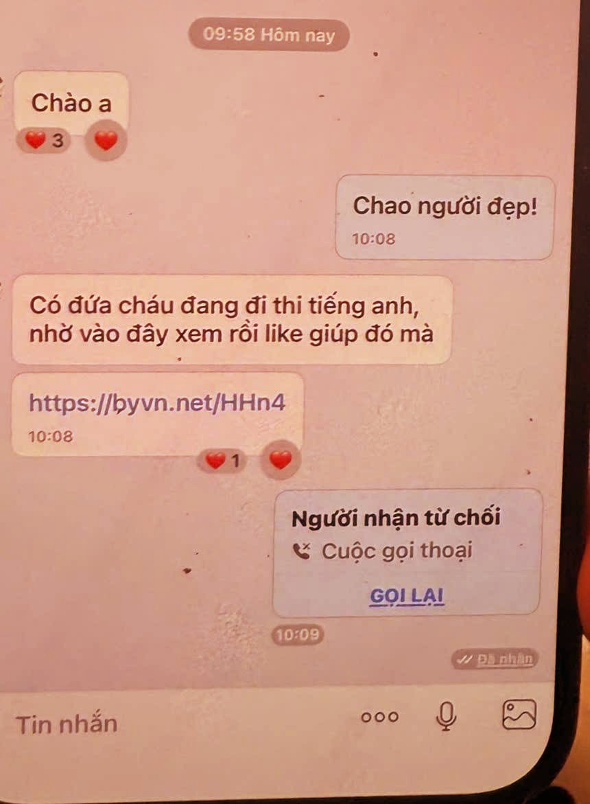 Chỉ 1 c&uacute; click &ldquo;vote hộ&rdquo;, t&agrave;i khoản Zalo c&oacute; thể bay sạch- Ảnh 1.