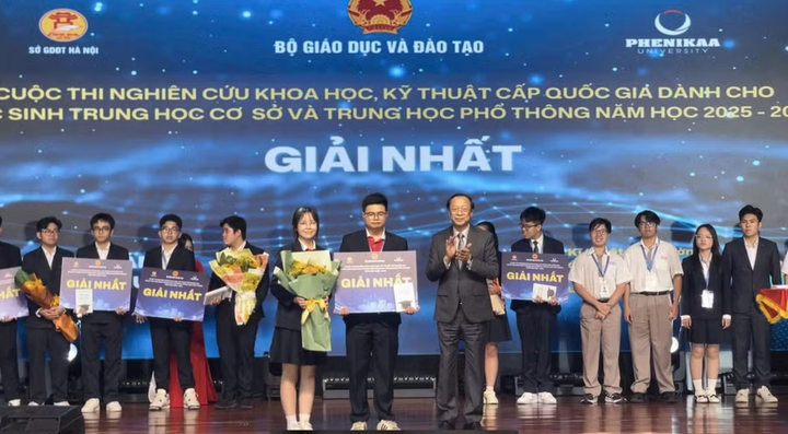 Bộ GD&ĐT x&aacute;c minh nghi vấn ti&ecirc;u cực ở cuộc thi Khoa học kỹ thuật quốc gia- Ảnh 1.