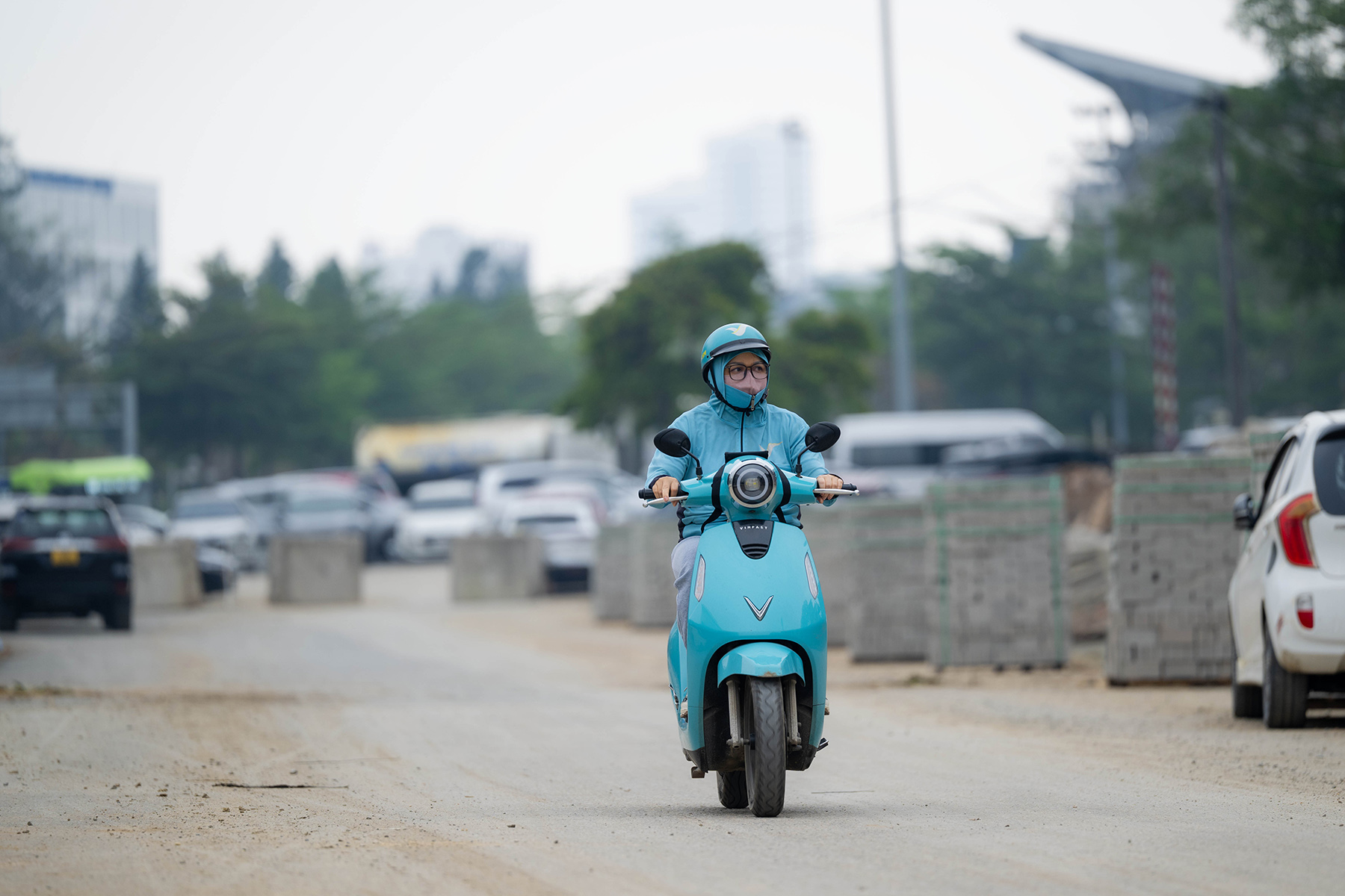 Nhìn từ trên cao, tuyến Vành đai 1 hơn 7.200 tỉ đồng giờ ra sao sau gần 3 tháng thi công?- Ảnh 7. Nhìn từ trên cao, tuyến Vành đai 1 hơn 7.200 tỉ đồng giờ ra sao sau gần 3 tháng thi công?- Ảnh 7.