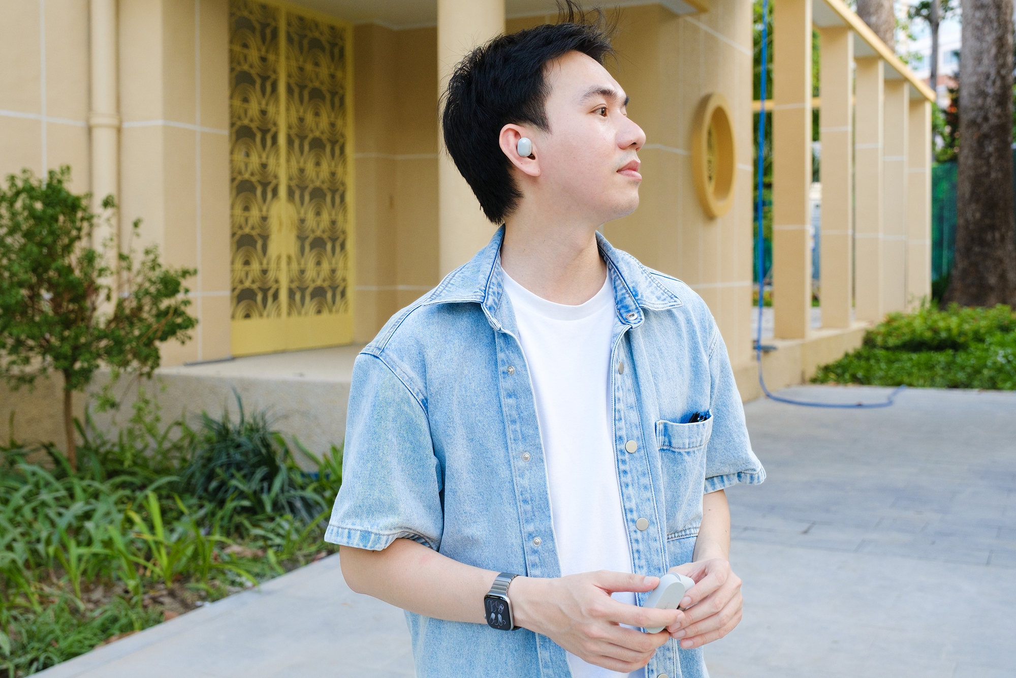 Trải nghiệm tai nghe Sony WF-1000XM6: Thiết kế mới toanh, chất &acirc;m nghe &ldquo;d&iacute;nh&rdquo; tai- Ảnh 10.