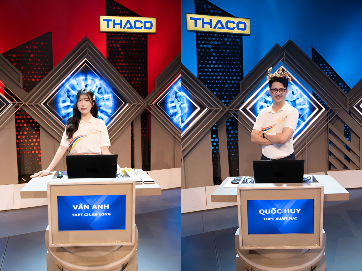 Tham gia Olympia c&ugrave;ng năm nhưng kh&ocirc;ng c&ugrave;ng trận, cặp đ&ocirc;i "đẹp đều" vẫn t&igrave;m được nhau v&agrave; n&ecirc;n duy&ecirc;n, c&ograve;n chụp ảnh cưới ngay tr&ecirc;n s&acirc;n khấu- Ảnh 2.