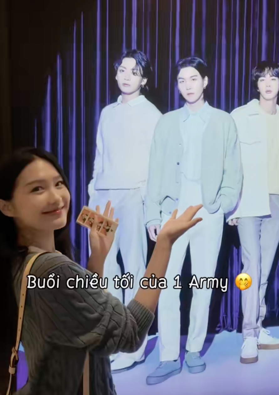 Tiểu thư Do&atilde;n Hải My ph&aacute;t cuồng v&igrave; BTS nhưng người "đau v&iacute;" l&agrave; Đo&agrave;n Văn Hậu- Ảnh 2.