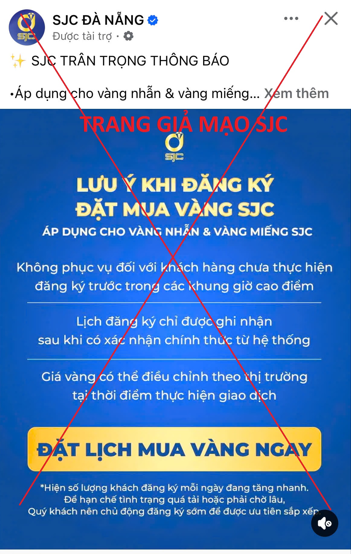 Xuất hiện thủ đoạn lừa mới li&ecirc;n quan v&agrave;ng miếng SJC, kh&aacute;ch h&agrave;ng hết sức lưu &yacute;- Ảnh 2.