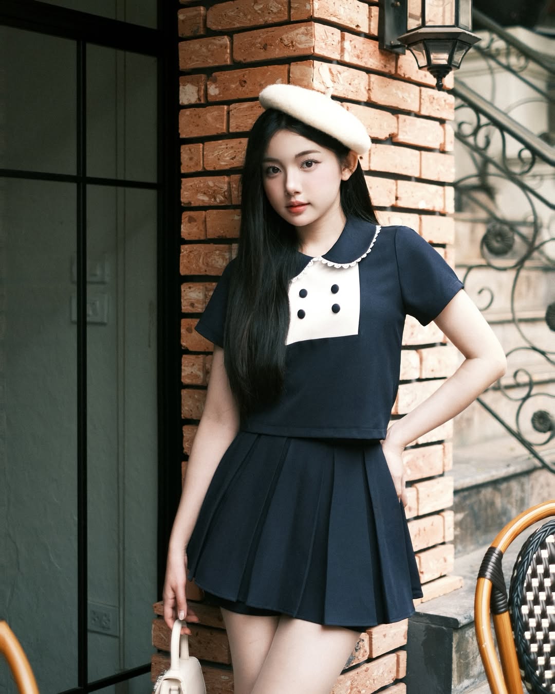 &ldquo;Ti&ecirc;n nữ mukbang&rdquo; Quỳnh Trương ăn th&ugrave;ng uống vại: Visual xinh như b&uacute;p b&ecirc;, style lại chuẩn tiểu thư, nh&igrave;n outfit n&agrave;o cũng muốn mặc theo- Ảnh 13.