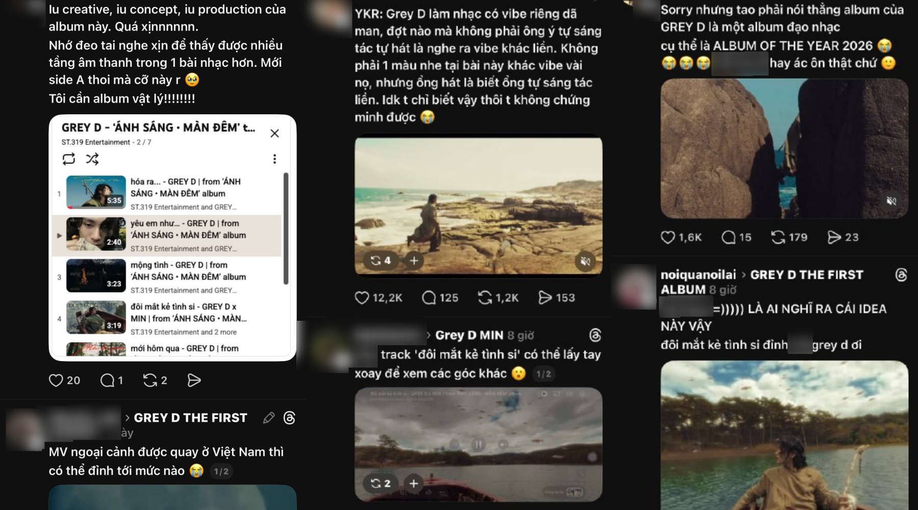 Nam ca sĩ Việt mất t&iacute;ch 2 năm vừa ra album đ&atilde; được khen &ldquo;hay nhất 2026&rdquo;, cả nửa showbiz đến ch&uacute;c mừng- Ảnh 6.