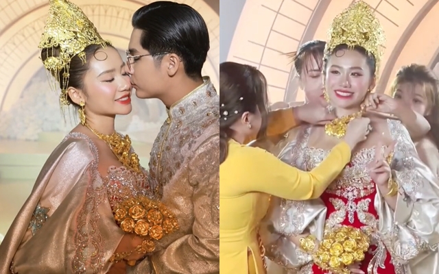 T&igrave;nh h&igrave;nh 1.050 c&acirc;y v&agrave;ng của vợ &Aacute; qu&acirc;n 3 Si&ecirc;u mẫu Thể h&igrave;nh thế giới 2022- Ảnh 3.