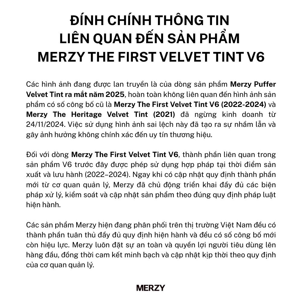 C&oacute; t&ecirc;n trong danh s&aacute;ch mỹ phẩm bị thu hồi, Merzy l&ecirc;n tiếng n&oacute;ng đ&iacute;nh ch&iacute;nh 1 th&ocirc;ng tin- Ảnh 6.