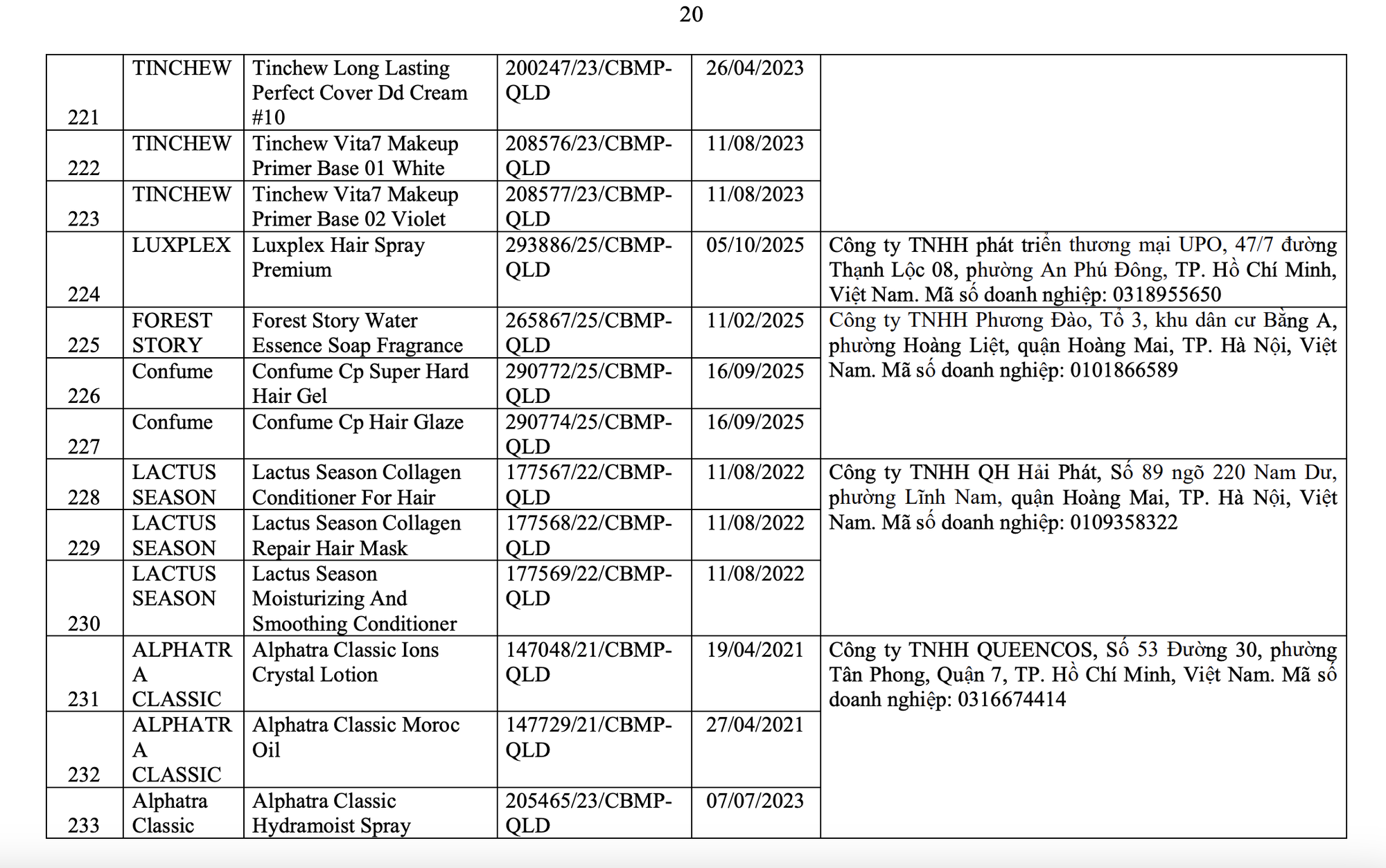 Bộ Y tế thu hồi to&agrave;n quốc 291 loại mỹ phẩm nổi tiếng: Paula's Choice, LEMONADE cũng c&oacute; t&ecirc;n- Ảnh 20.