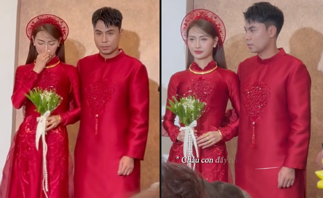 MC Huyền Trang Mù Tạt - vợ mới cưới của tuyển thủ Đức Huy nghẹn ngào chia sẻ về chiếc áo vest của người bố đã khuất- Ảnh 2. MC Huyền Trang Mù Tạt - vợ mới cưới của tuyển thủ Đức Huy nghẹn ngào chia sẻ về chiếc áo vest của người bố đã khuất- Ảnh 2.