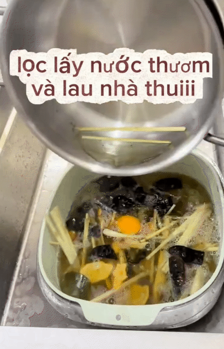 "&Aacute;m ảnh" với m&ugrave;a nồm k&eacute;o d&agrave;i, chị em rỉ tai nhau 3 chi&ecirc;u lau nh&agrave; sạch bong, thơm m&aacute;t, kh&ocirc; r&aacute;o cực hiệu nghiệm- Ảnh 12.