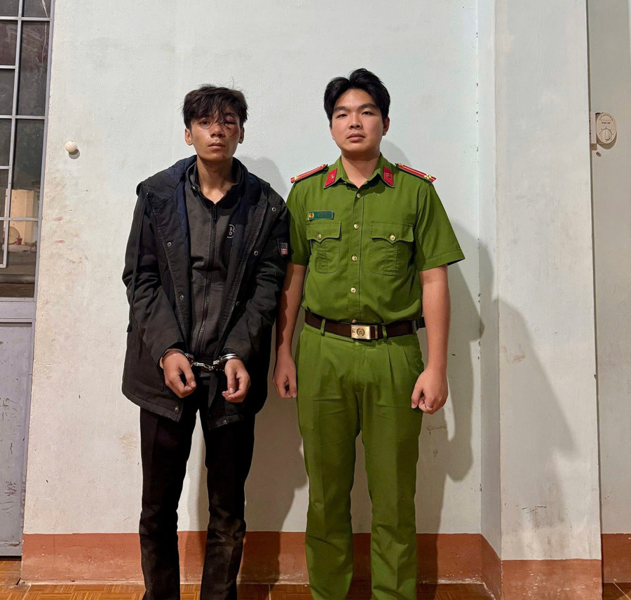 Sa lưới sau h&agrave;nh tr&igrave;nh hơn 1.000 km với chiếc xe Exciter cướp được- Ảnh 1.